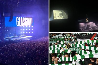 'Nearly started a riot there': Watch as Celtic song played at Lewis Capaldi's gig