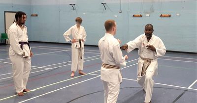 Nine times World Karate Champion visits Liverpool