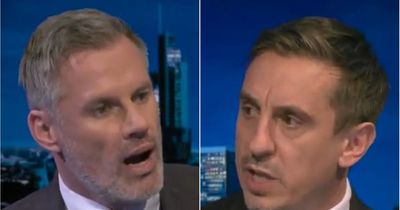 Jamie Carragher and Gary Neville agree on Arsenal problem that is keeping Man City in title race