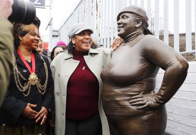 Double Joy as second Brixton station statue joins first after 37 years