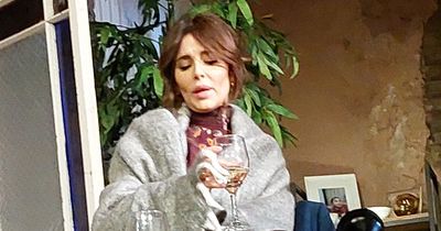 Cheryl soaks audience member with wine in on-stage blunder as co-star quits