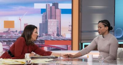 Susanna Reid leaves ITV GMB studio to console sobbing guest