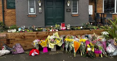 Sea of tributes left outside pub to 'beacon of light' Elle Edwards