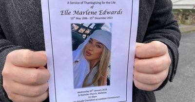 New pictures of Elle Edwards released in order of service