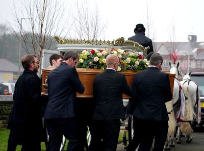 Family and friends pay tribute at funeral for Christmas Eve pub shooting victim Elle Edwards