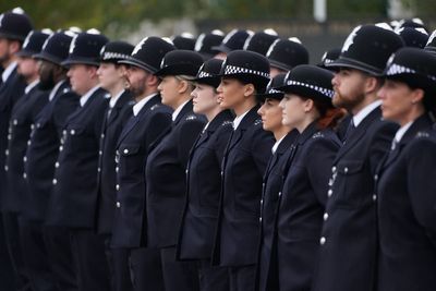 Government pledge to hire 20,000 police officers ‘on track’, Home Secretary says