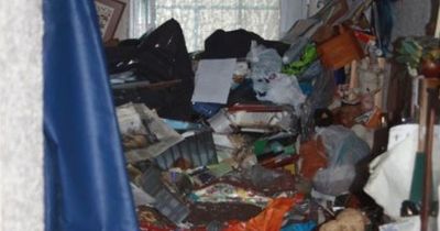 Inside hoarder's home piled so high with tat they couldn't use the heating or bathroom