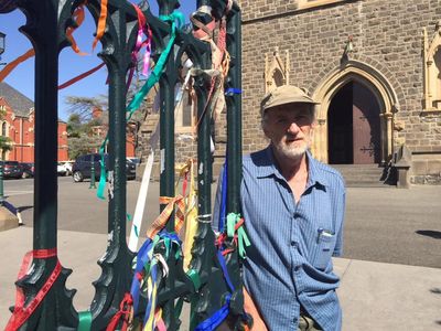 ‘Unfinished business’: Ballarat abuse survivor to tie a ribbon at St Mary’s before George Pell funeral