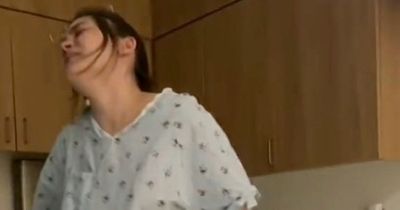 Woman fumes as partner puts 'ugly dog filter' on while filming her during labour