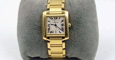 Charity shop stunned as Cartier watch is found in bag of donations