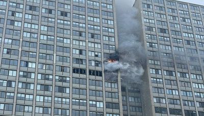 ‘Nobody had been able to reach her.’ Frantic search as one killed, several hurt in extra-alarm fire in Kenwood high-rise