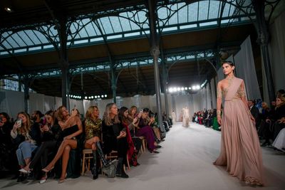 Elie Saab's spring couture in Paris dreams of Thai escape