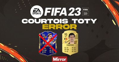 FIFA 23 Thibaut Courtois TOTY error fixed as EA Sports confirms compensation