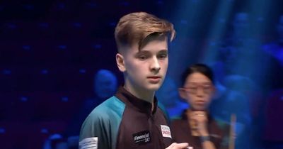 Moldovan snooker starlet, 14, makes history as youngest player to win televised match