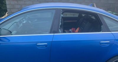 Newry Emergency Medical Technician "shocked" at car window smashed while working