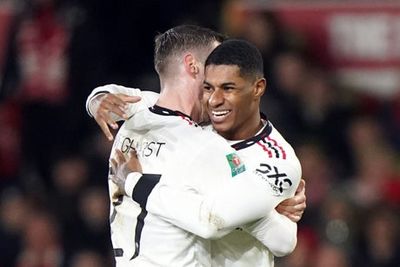 Nottingham Forest 0-3 Manchester United: Wout Weghorst bags first goal in vital Carabao Cup semi-final win