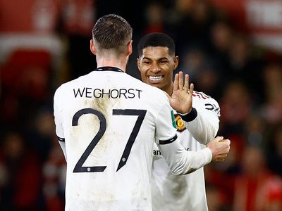 Man Utd march towards Wembley with big first-leg win at Nottingham Forest