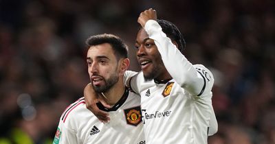 ‘Can smell Wembley’ - Manchester United fans react to Bruno Fernandes goal vs Nottingham Forest