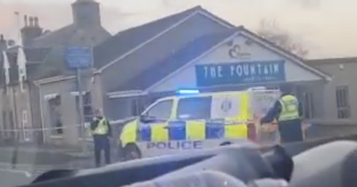 Man arrested over 'weapons' incident after armed cops swoop on Scots village