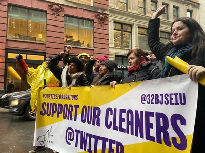 ‘Thrown out like the trash’: Twitter’s janitorial staff are fighting back after they were abruptly fired