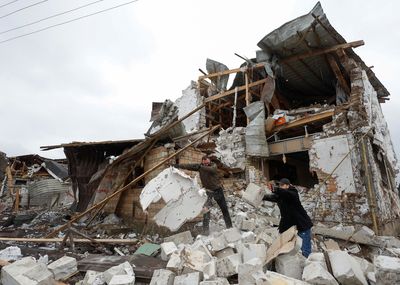 Russia unleashes missiles, drones at Ukraine after Kyiv secures tanks, 11 dead
