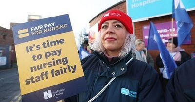 Health workers take to the picket lines across Northern Ireland