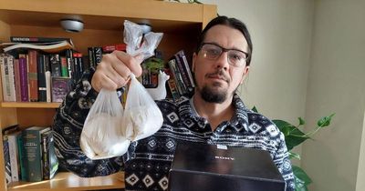 Scots video producer left baffled by delivery of two bags of 'white powder' instead of £2,400 camera