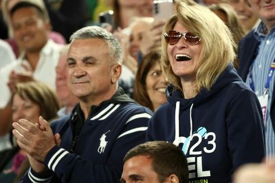 Djokovic's father filmed with fans holding pro-Russia flags at Australian Open