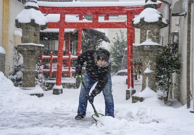 Northeast Asia battles severe cold snap and heavy snow