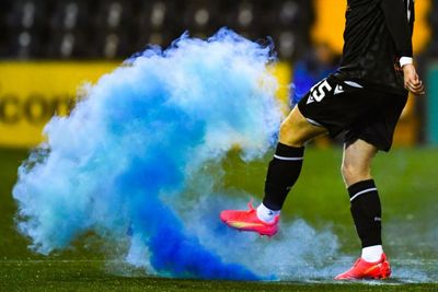 Disabled Kilmarnock fan calls for end to pyro lunacy after miracle smoke bomb escape