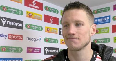 Wout Weghorst makes "lucky" admission after Man Utd's win over Nottingham Forest