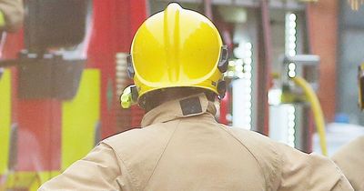 West Belfast blaze sees person rescued by firefighters