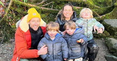 Jonnie Irwin shares wish as he spends time with his family