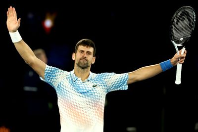 Djokovic wary of semi-final underdog in quest for 22nd Slam title