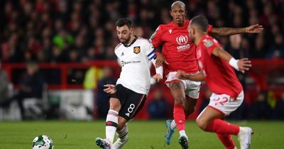 Man United star Bruno Fernandes fires six-word response to Nottingham Forest game