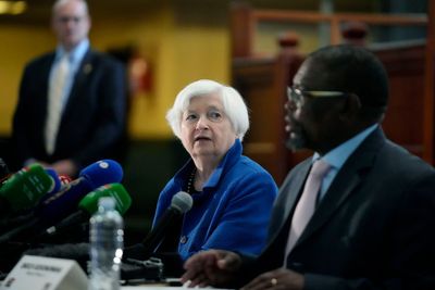 Yellen discusses energy transition in South Africa