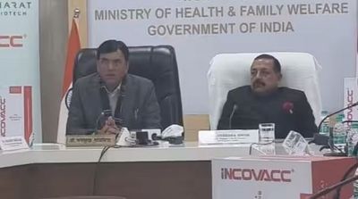 COVID-19: India Gets Its Own Nasal Vaccine, Union Ministers Mansukh Mandaviya, Jitendra Singh Launch iNCOVACC