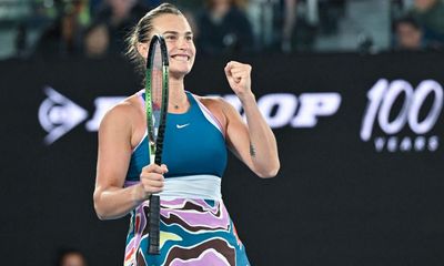 Australian Open: Aryna Sabalenka swats aside Linette to reach first slam final
