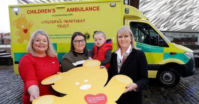 Co Tyrone mum says NI's first children's ambulance 'an absolute blessing'