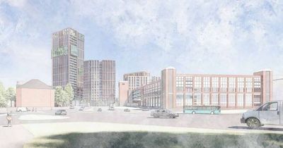 Plans for 29 storey block as well as 80,000 sq ft of new office and commercial space in Derby