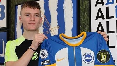 Cork City’s Mark O’Mahony, 18, becomes the latest member of the Irish contingent at Brighton