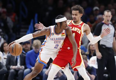 PHOTOS: Best images from the Thunder’s 137-132 loss to the Hawks