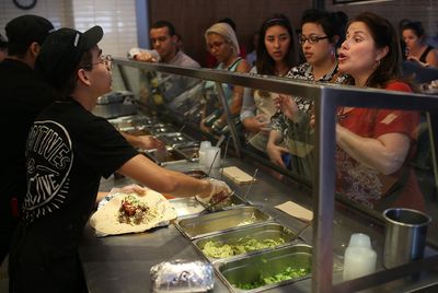 Chipotle is trying to hire 15,000 new employees by telling people that it's possible to climb the corporate ladder