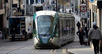 Crash stops some Nottingham tram services from running amid delays