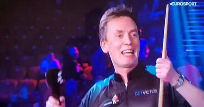 Snooker legend Ken Doherty red-faced as he dances live on TV thinking it's an ad break