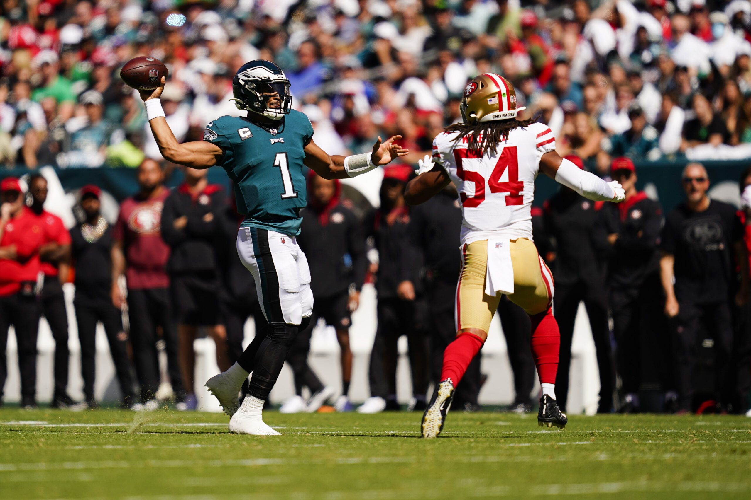Eagles vs. 49ers 7 matchups to watch on offense