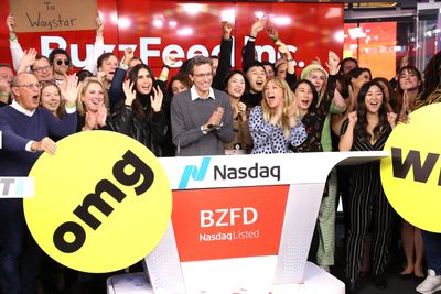 BuzzFeed just announced it's going to use A.I. to start creating content and the stock market loves it