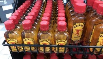 Fireball maker accused of false advertising over sales of mini bottles sold sans whisky