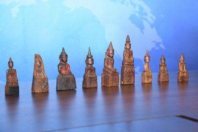 Buddha statues returned from Australia