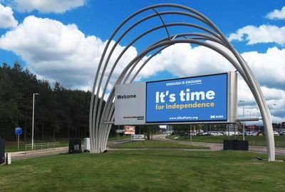 'It's time': Alba launch first billboard campaign of 2023 in independence drive